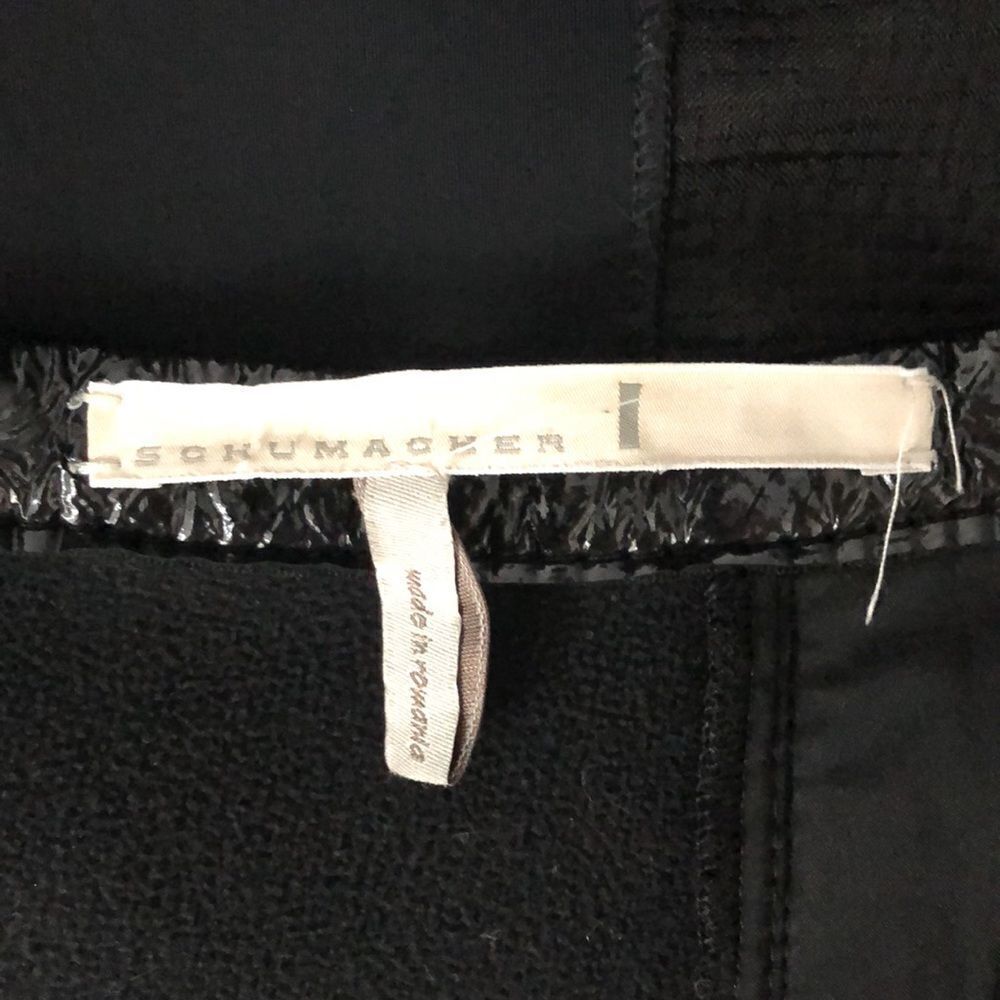 Dorothee Schumacher Black Lace and Patent Top/Skirt Set - Picture 11 of 12